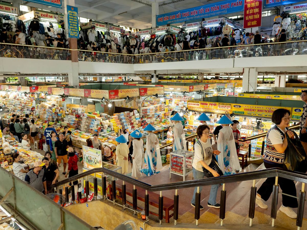 Chợ Hàn Đà Nẵng có đa dạng mặt hàng để du khách lựa chọn