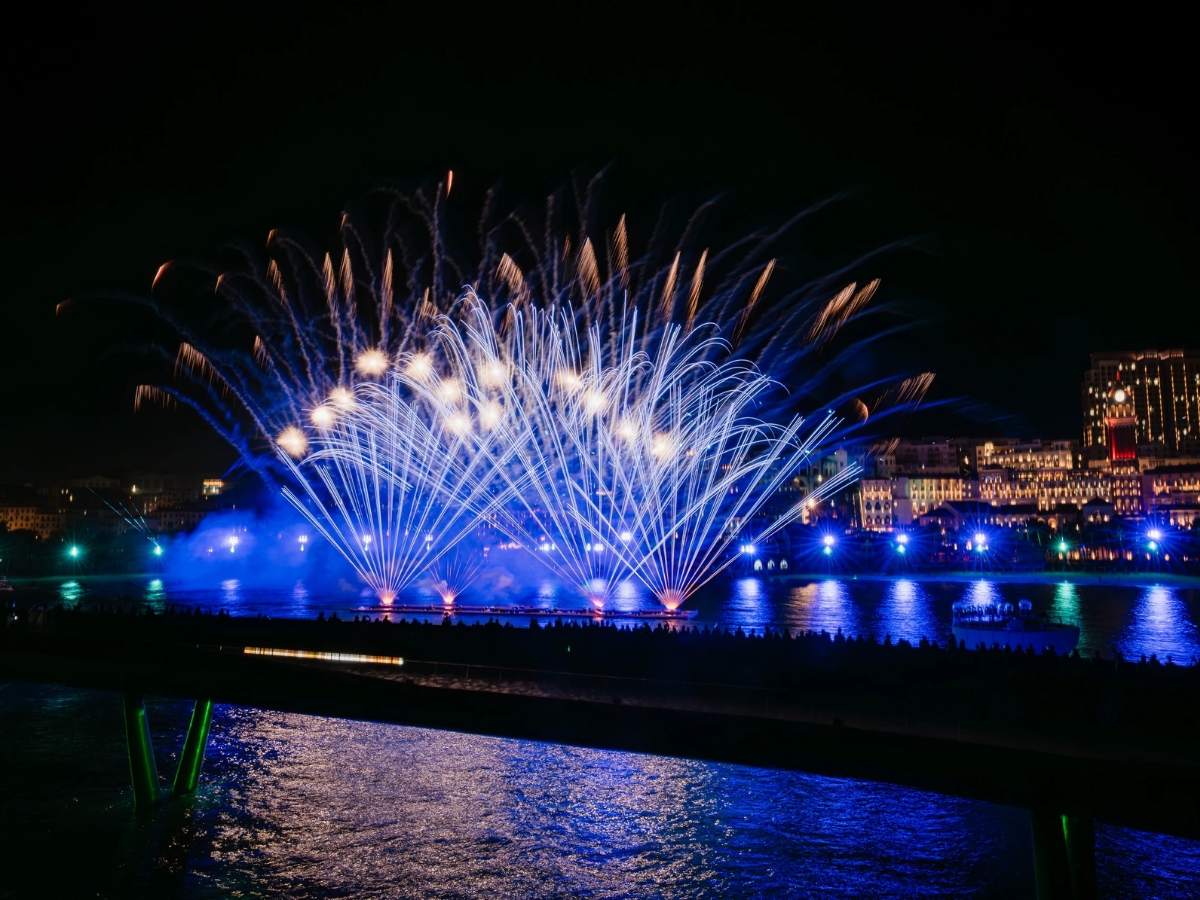 Thưởng thức show diễn nghệ thuật với màn pháo hoa đẳng cấp