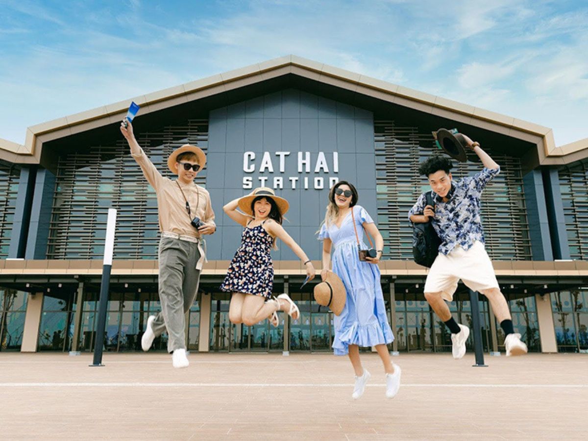 Tuyến cáp Sun World Cat Ba là điểm check-in độc đáo.