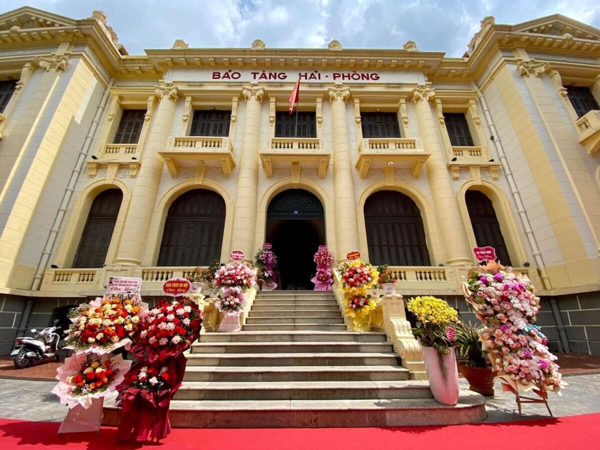 Bảo tàng Hải Phòng được xây dựng từ giai đoạn 1918–1919.