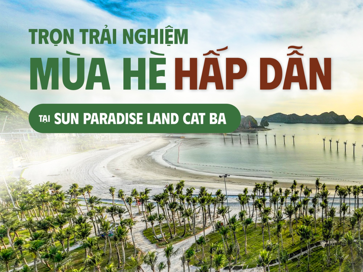 Giữa trung tâm vịnh biển sôi động, VUI Fest Cat Ba xuất hiện như một tổ hợp giải trí ven biển hiện đại với phố đi bộ, khu ẩm thực.