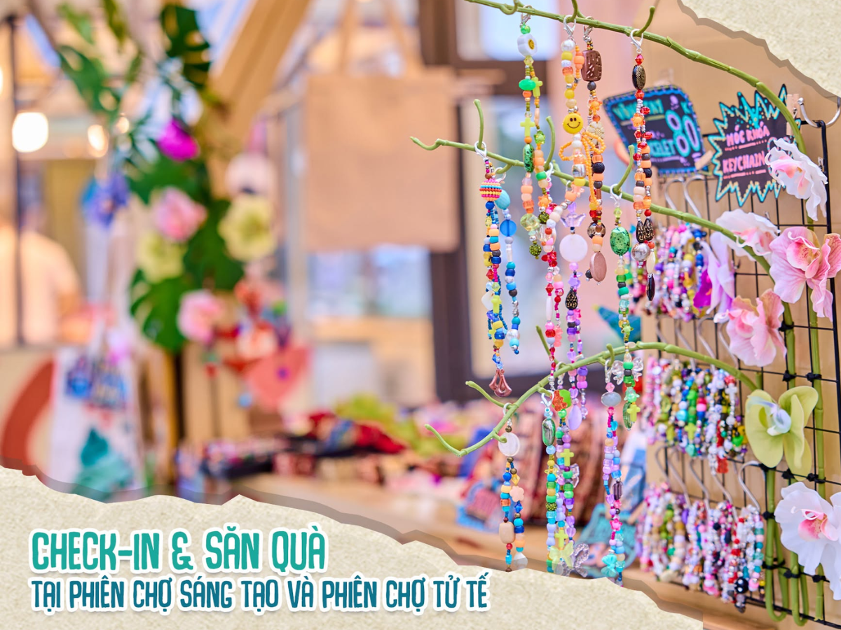 Kết hợp thêm mua sắm quà lưu niệm và tham gia các hoạt động vui chơi.