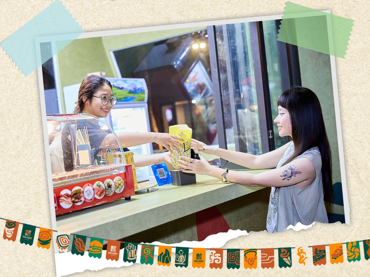 Khu vực chợ đêm ẩm thực là một trong những điểm dừng chân hấp dẫn nhất tại VUI-Fest Cat Ba.
