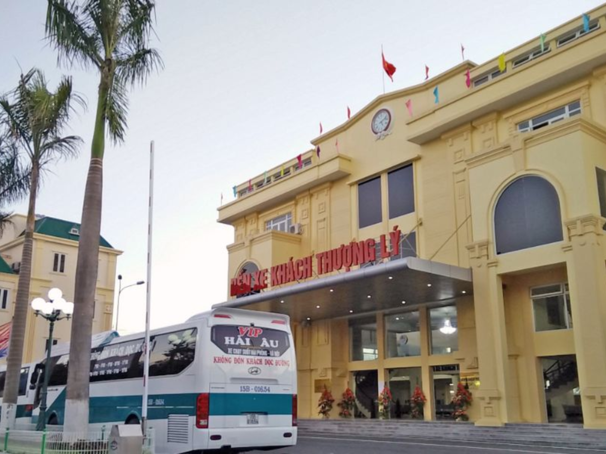 Bến xe Thượng Lý kết nối các quận nội thành