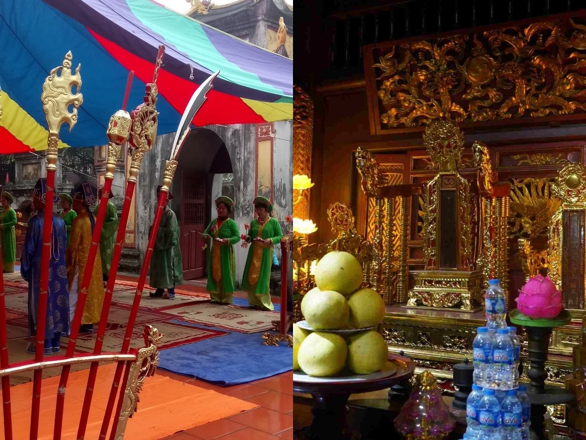 Lẽ hội đền Trần Quốc Bảo Hải Phòng có nhiều lễ nghi trang nghiêm và giàu nét văn hóa truyền thống