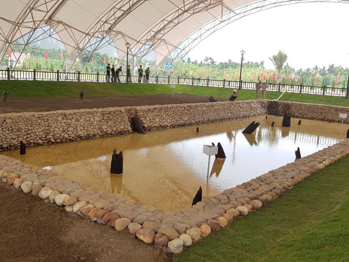 Bãi cọc gắn liền với những chiến công oanh liệt trên sông Bạch Đằng