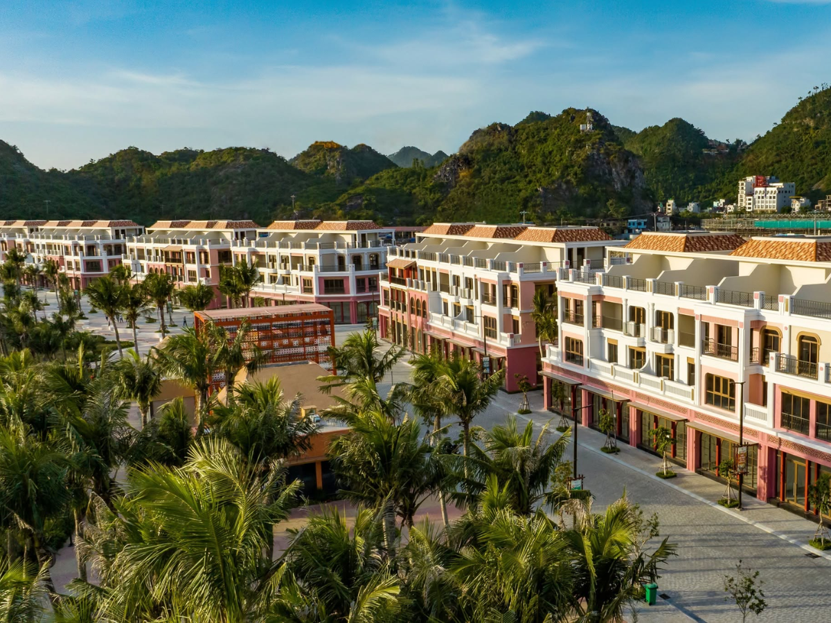 Khoảng 60% diện tích dành cho cây xanh, công viên và không gian công cộng
