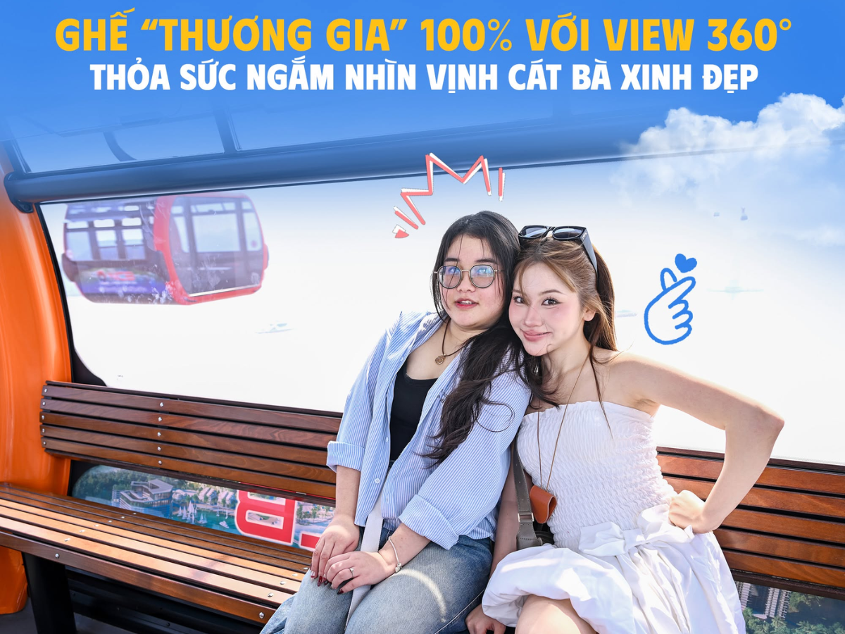 Trải nghiệm cáp treo Sun World Cat Ba