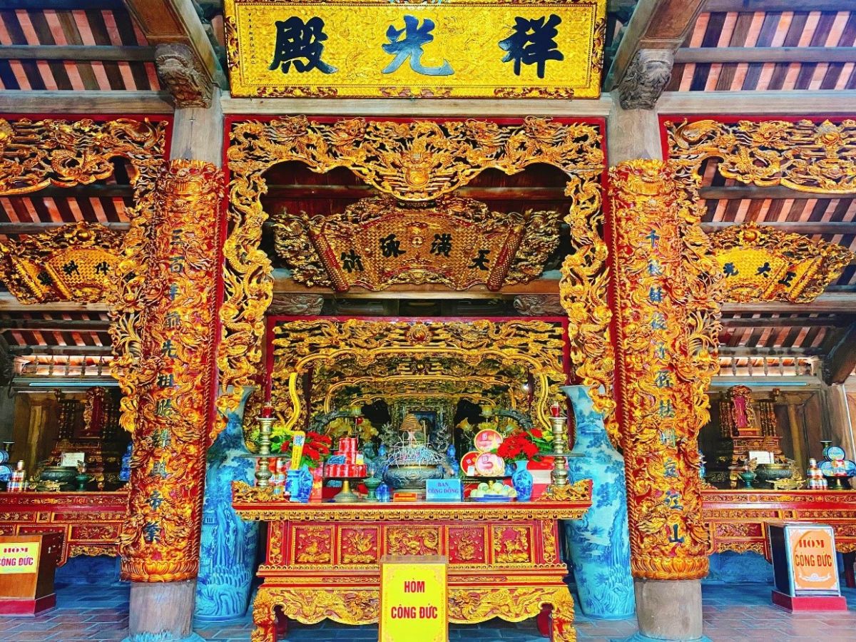 Không gian di tích mang đậm chiều sâu văn hóa và giá trị tâm linh