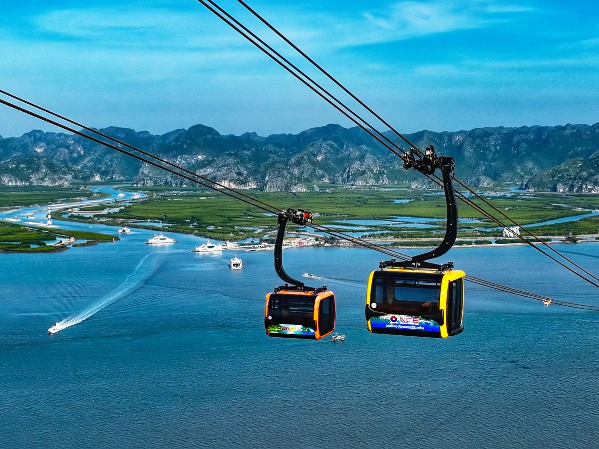 Trải nghiệm cáp treo Sun World mang đến góc nhìn toàn cảnh ấn tượng