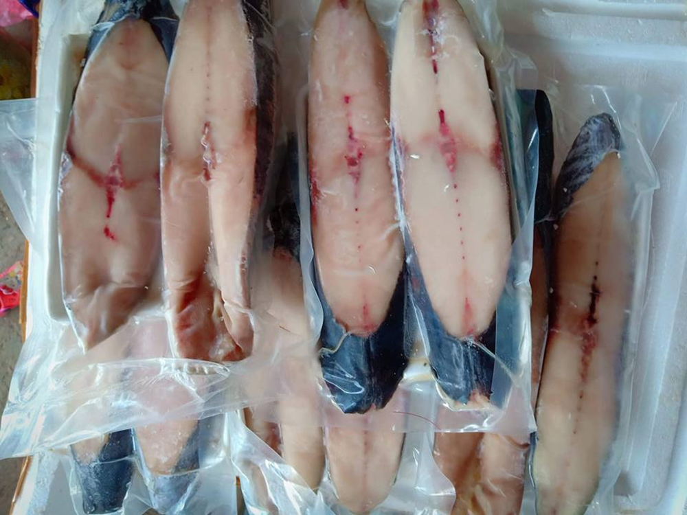 Delicious one-sun-dried mackerel is a popular choice for family meals