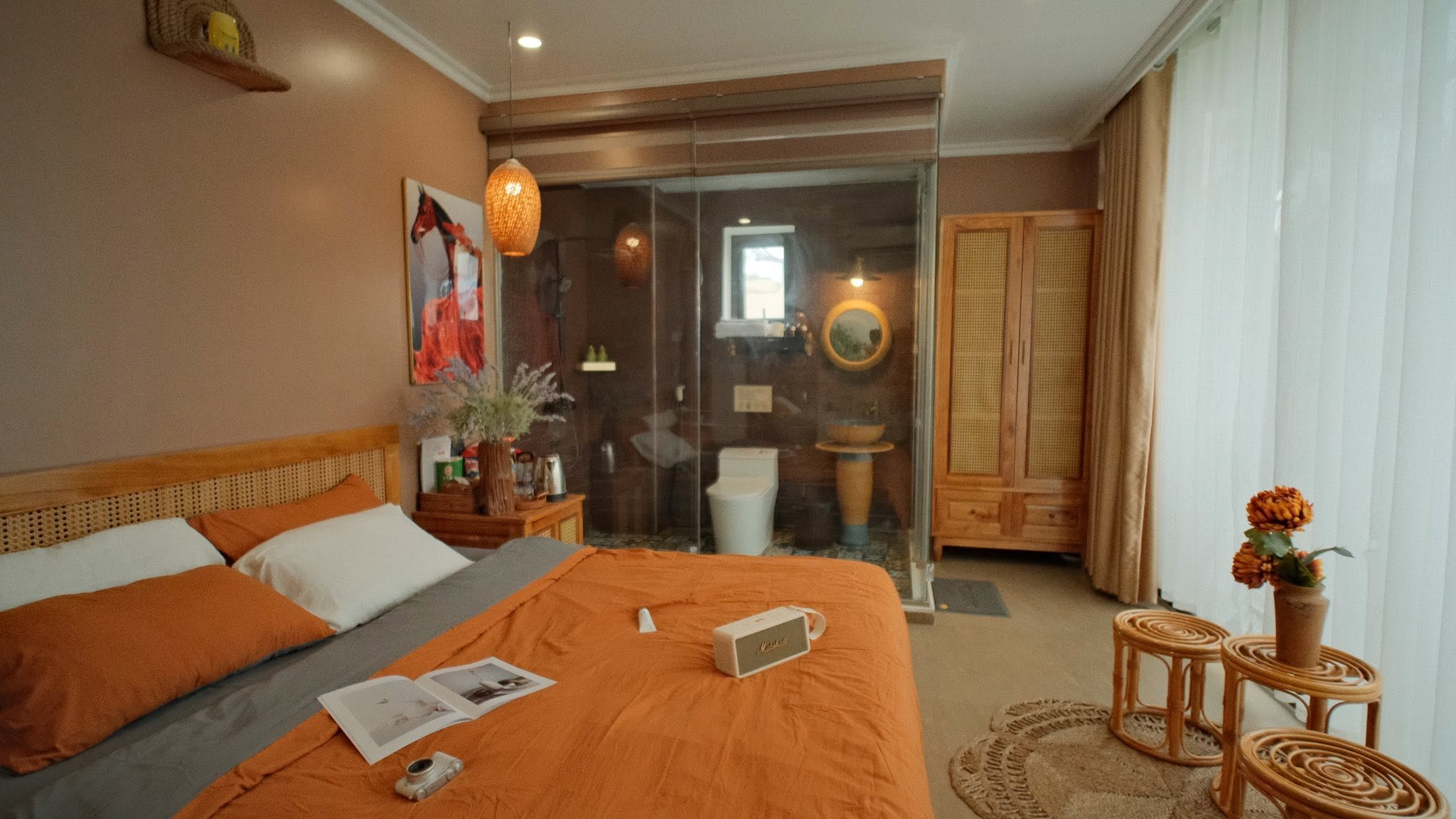 Tô Nhiên Homestay với phòng ngủ ấm cúng và tiện nghi