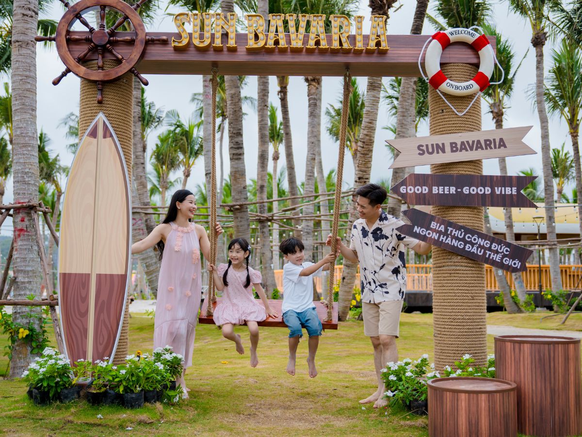 Sun Bavaria Cat Ba Gastro Pub là một điểm đến nổi bật tại Cát Bà