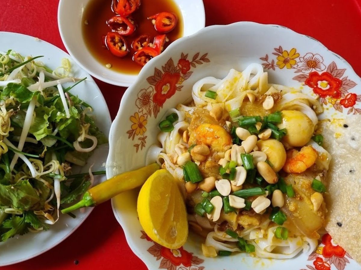 Tô mì Quảng Đà Nẵng thơm ngon chuẩn vị với đa dạng nguyên liệu