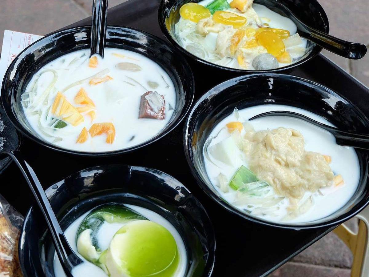 Chè Sầu Chi Chi có vị béo ngậy đặc trưng