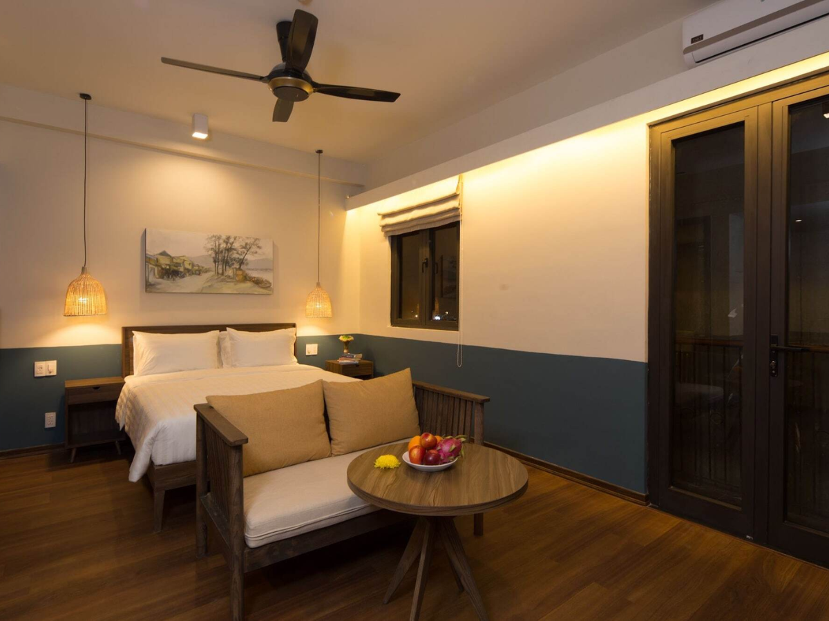 Căn phòng ấm cúng tại Casa Rosa Motel