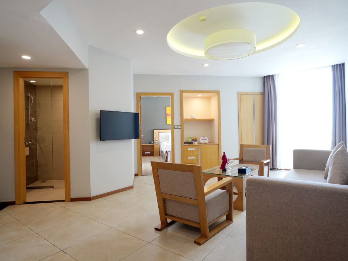 Thiết kế sang trọng của căn hộ thượng hạng tại Dragon Sea Hotel