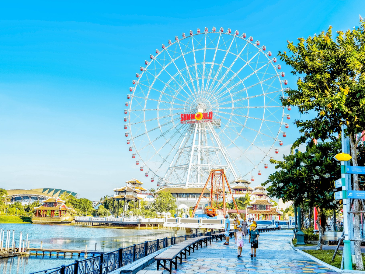 Thời tiết trong xanh tại Đà Nẵng thuận tiện cho chuyến du lịch