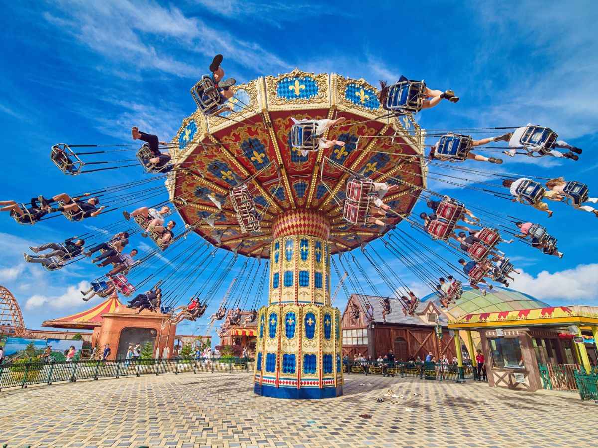 Du khách được trải nghiệm trò chơi ngoài trời cực sảng khoái khi ghé Sun World Ba Na Hills