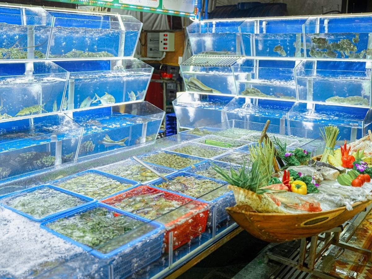 Hầu hết các nhà hàng đều chú trọng mang đến những món hải sản tươi ngon