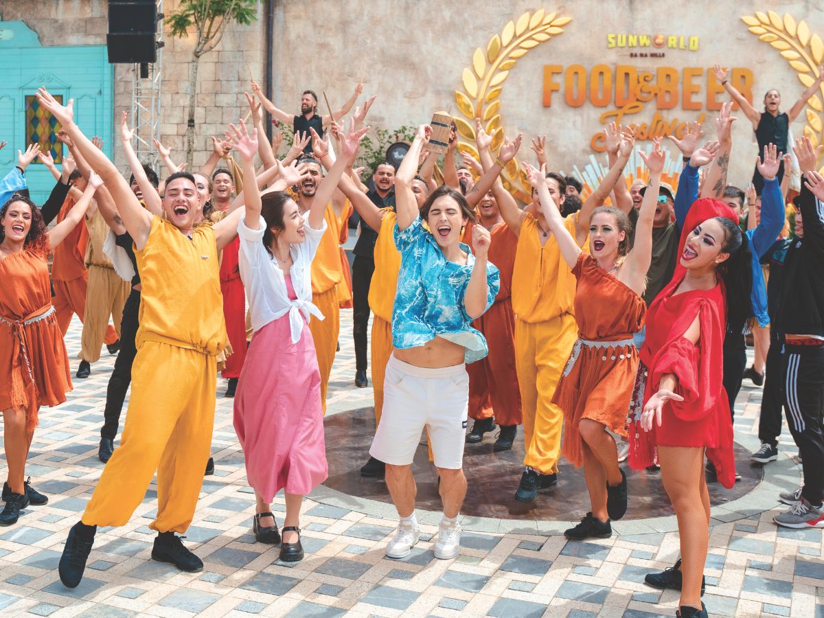 Trải nghiệm du lịch tại Sun World Ba Na Hills.