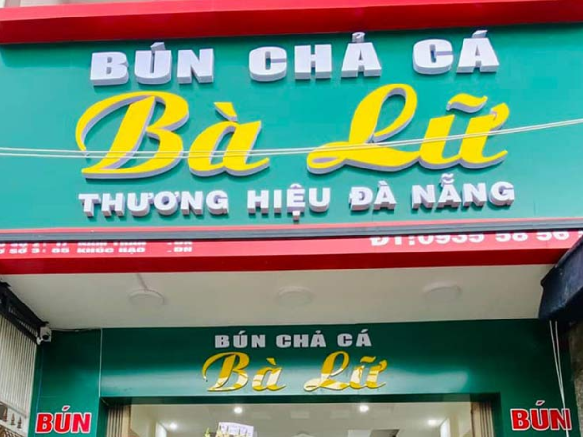 Bún cá ngừ Bà Lữ nổi tiếng Đà Nẵng