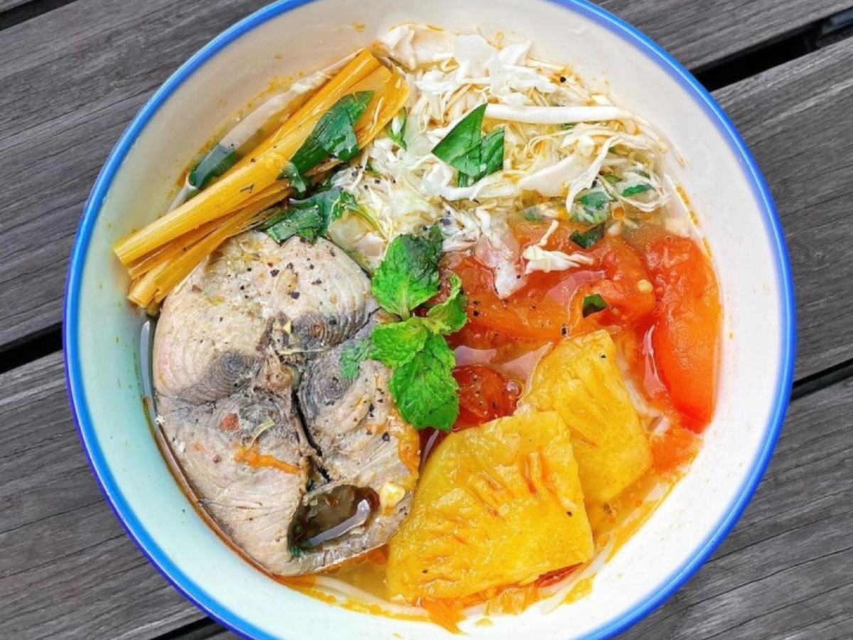 Bún cá ngừ chua cay mang đậm hương vị Đà Nẵng