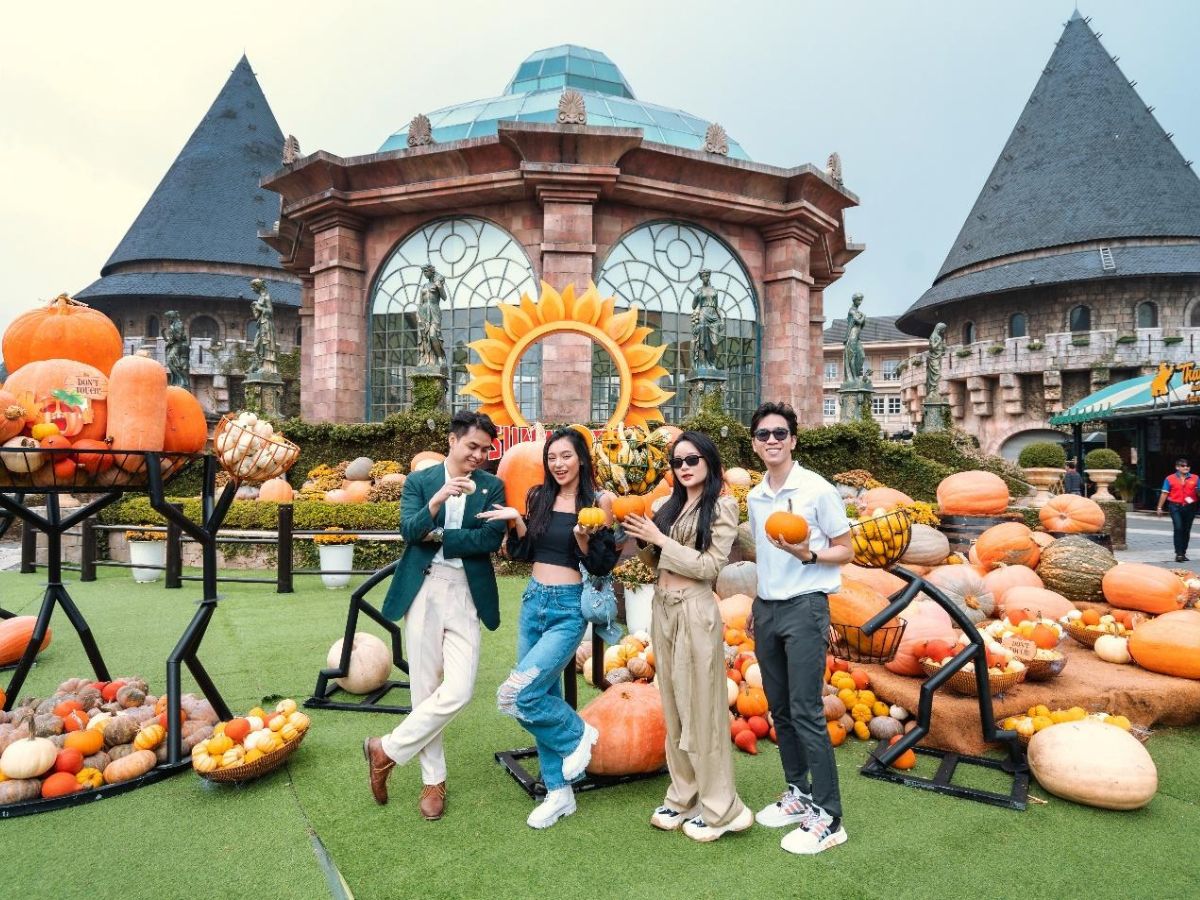 Sun World Ba Na Hills hấp dẫn du khách với nhiều trải nghiệm thú vị trong dịp Tết dương lịchv