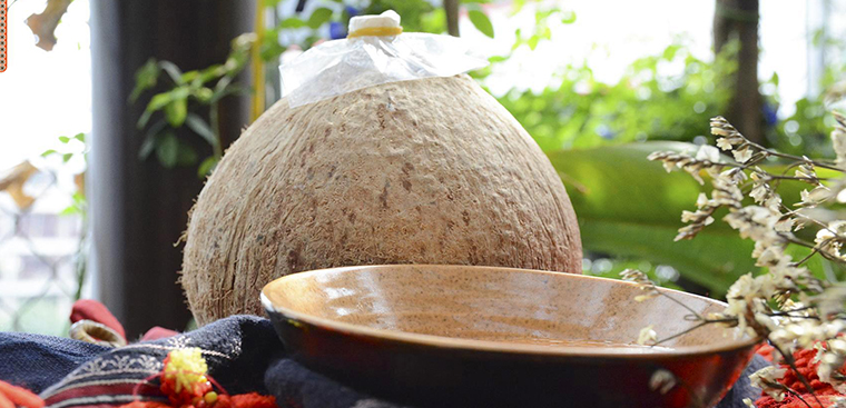 Rượu dừa là đặc sản du khách phải thử khi ghé thăm bán đảo Sơn Trà.