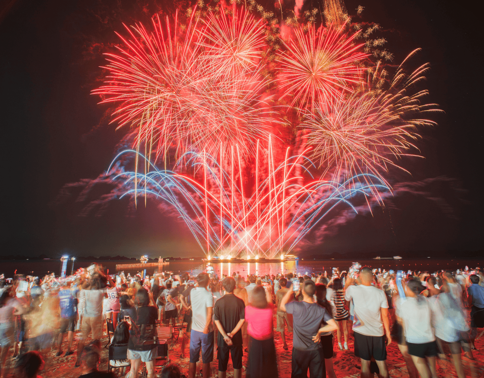 Trải nghiệm pháo hoa hàng tuần tại Sun Elite City, Phường Bãi Cháy