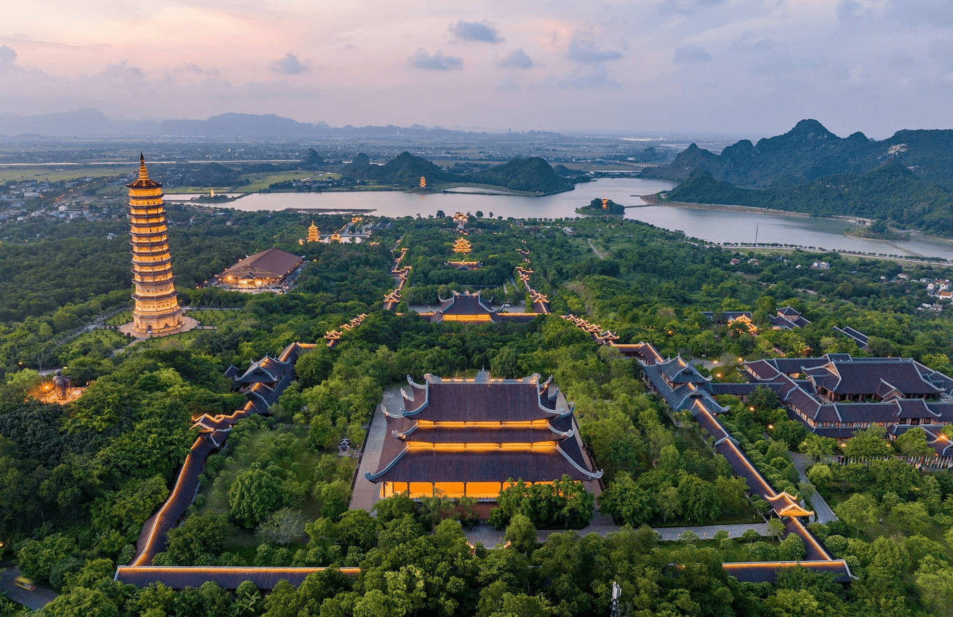 Chùa Bái Đính đạt nhiều kỷ lục thế giới