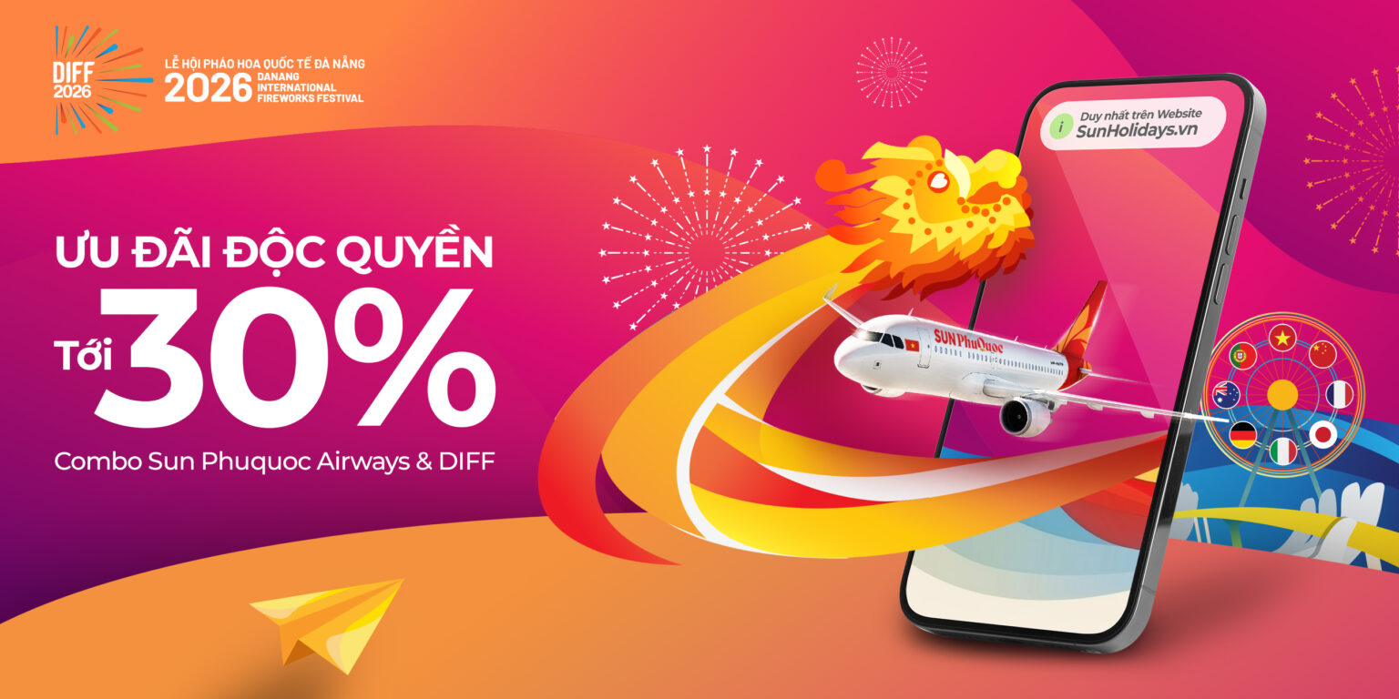 Sun PhuQuoc Airways × DIFF 專屬優惠套票(照片來源:DIFF 2026)