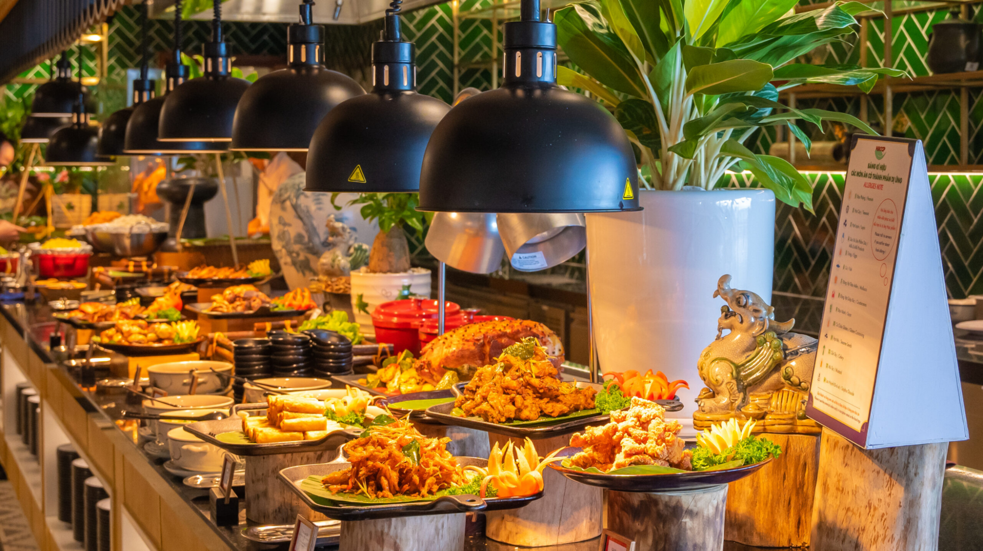 Trải nghiệm buffet mang đậm dấu ấn văn hóa Việt tại nhà hàng Taiga