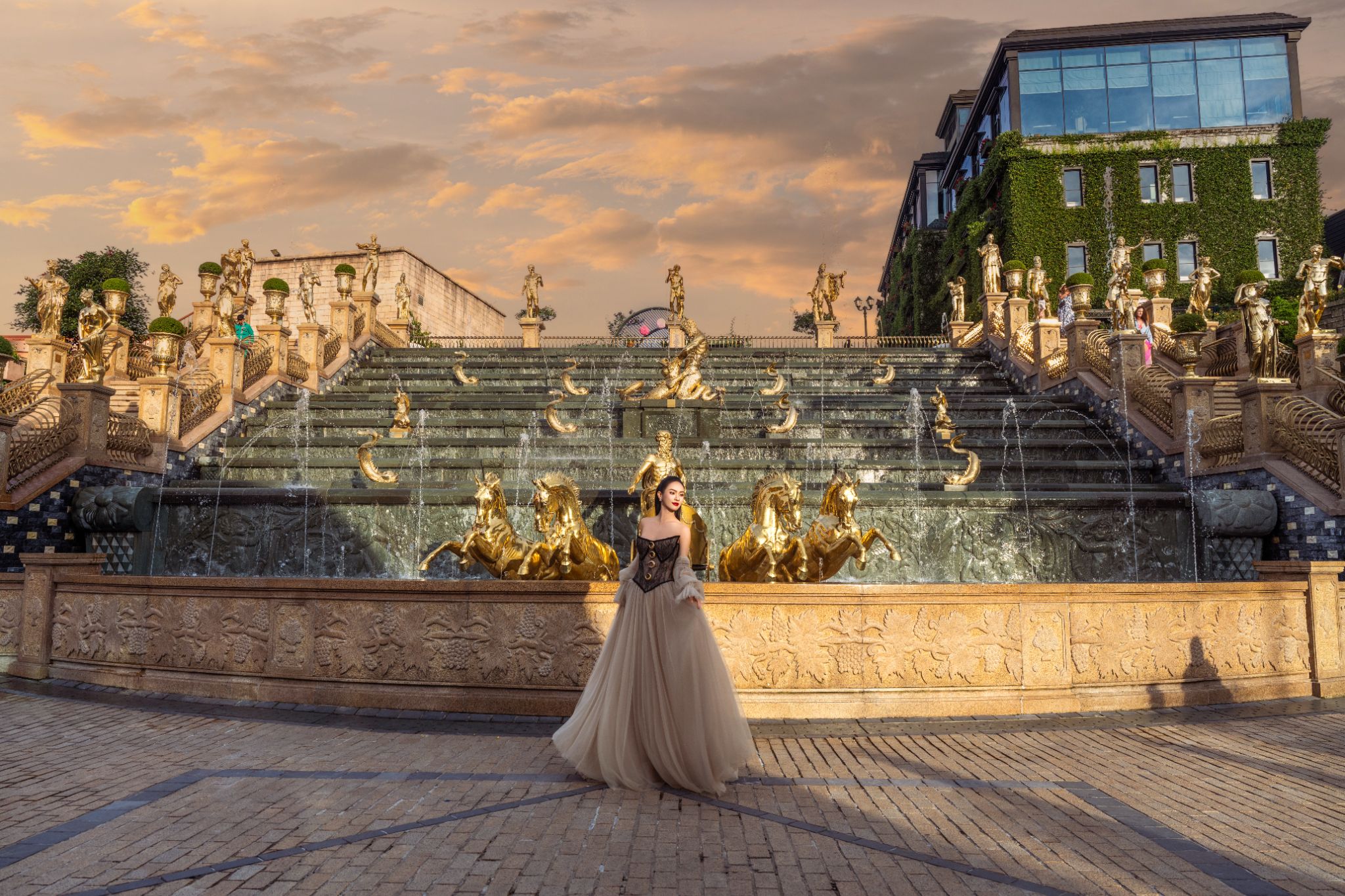 Khung cảnh đậm chất thơ tại Sun World Ba Na Hills