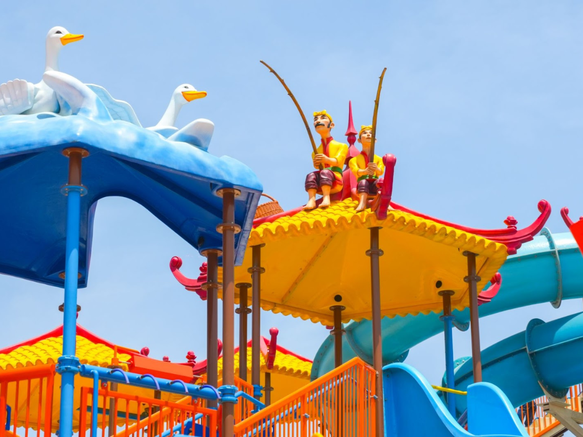 Kiến trúc công viên nước được thiết kế đầy sáng tạo