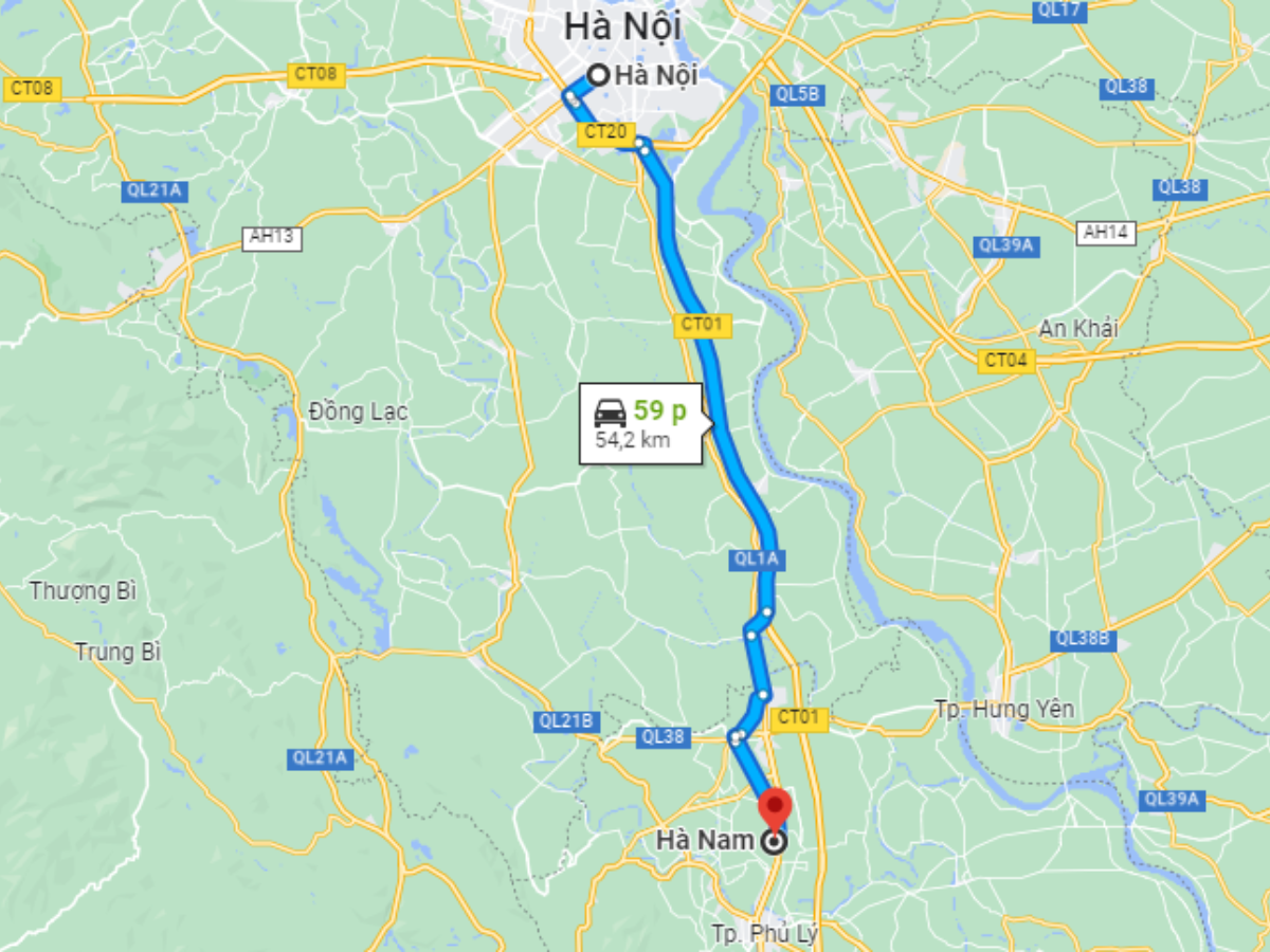 Hà Nam có vị trí giao thông vô cùng thuận tiện