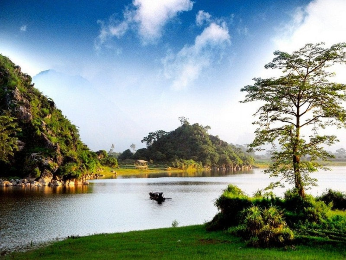 Vẻ đẹp an yên tại Bát Cảnh Sơn