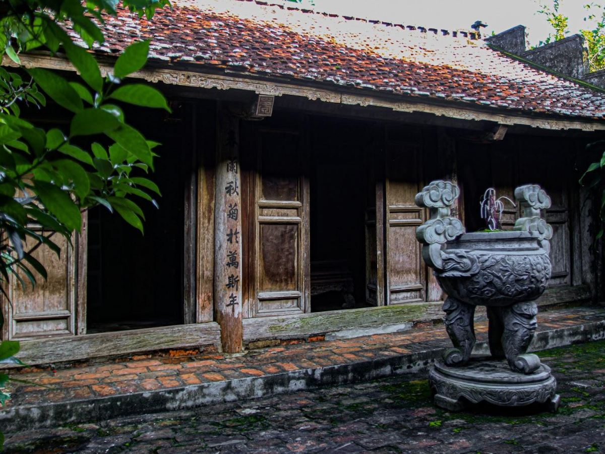 Từ đường mang dấu ấn kiến trúc Bắc Bộ truyền thống