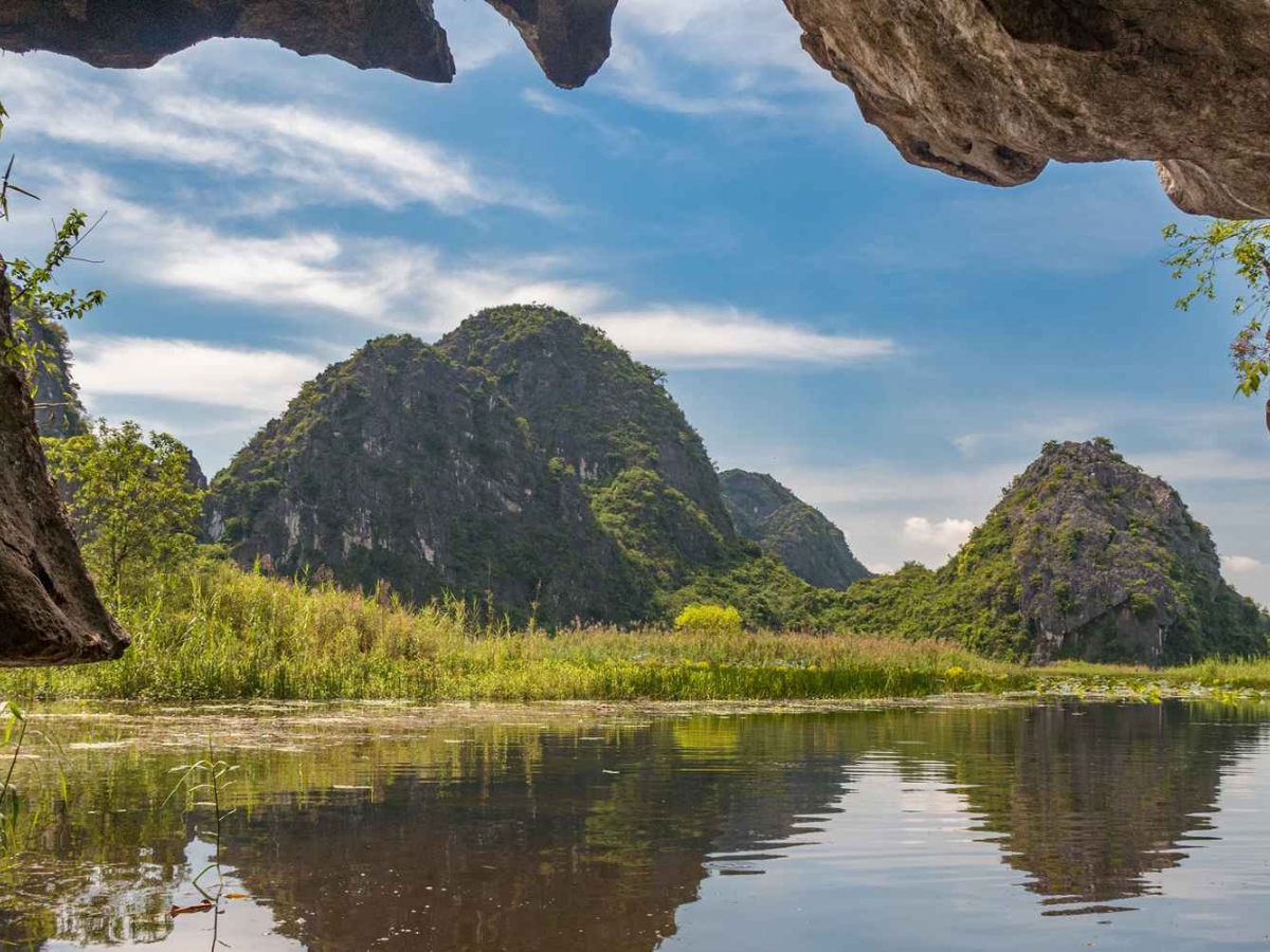 Vườn quốc gia Vân Long với khung cảnh hoang sơ, yên bình