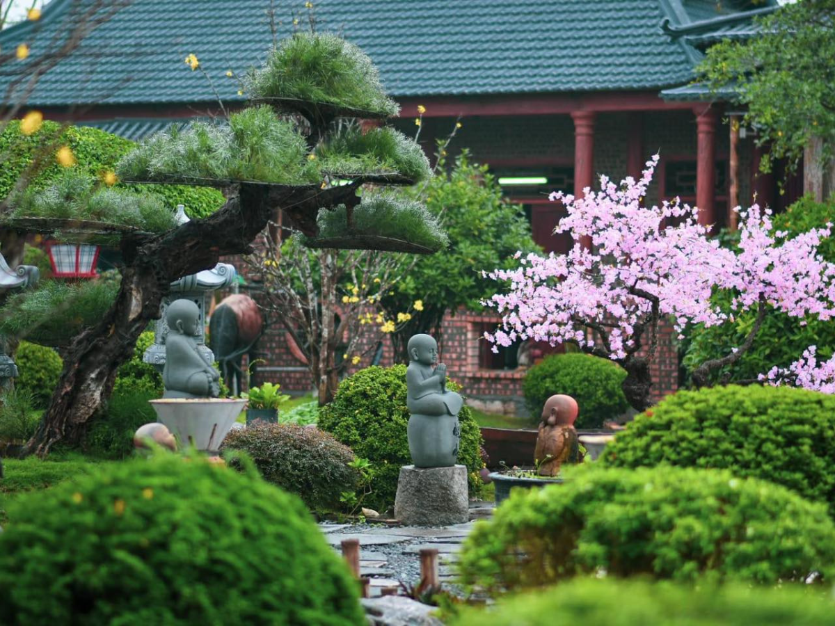 Chùa Phật Quang là giao hòa kiến trúc Nhật Bản và nét truyền thống Việt