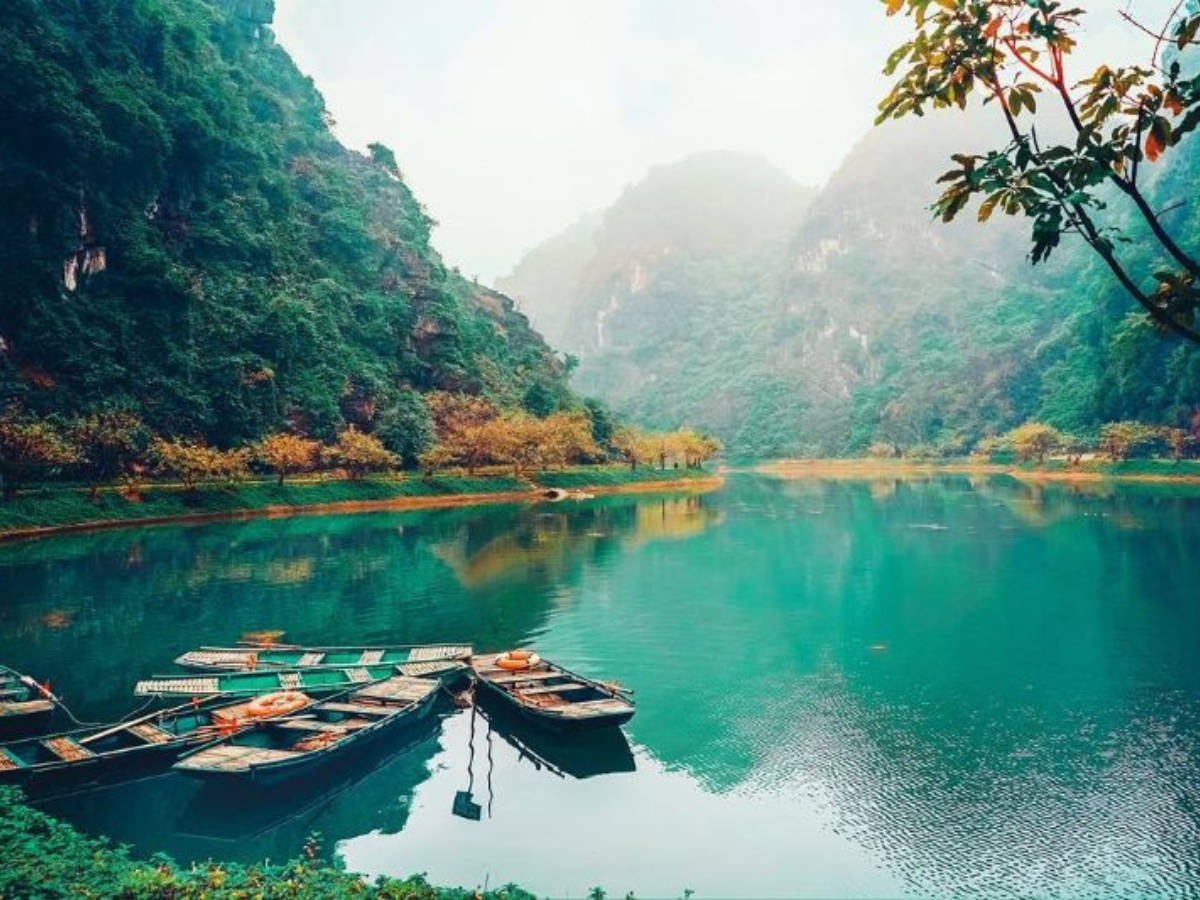 Tuyệt Tình Cốc Ninh Bình mang vẻ đẹp nên thơ giữa núi non trùng điệp