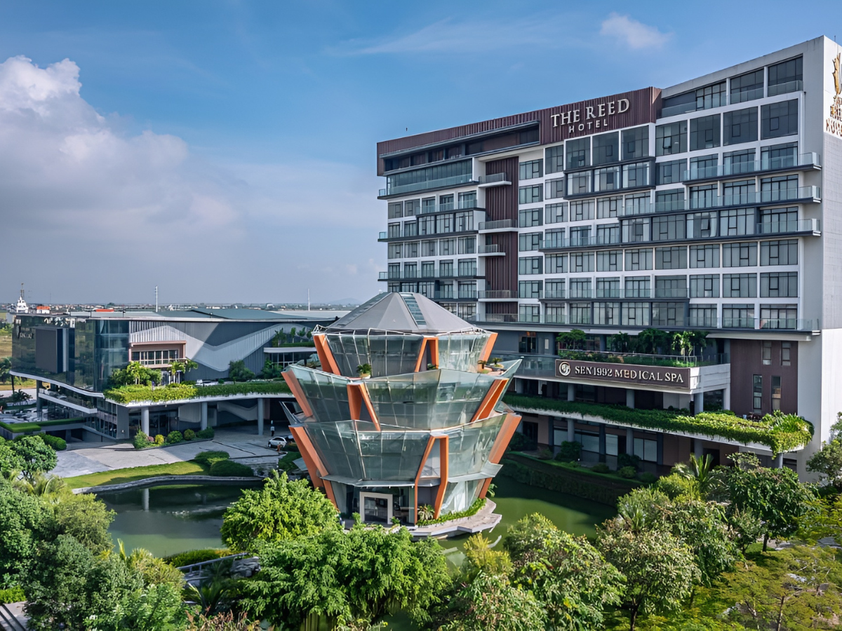 The Reed Ninh Bình Hotel mang đến không gian lưu trú tinh tế.