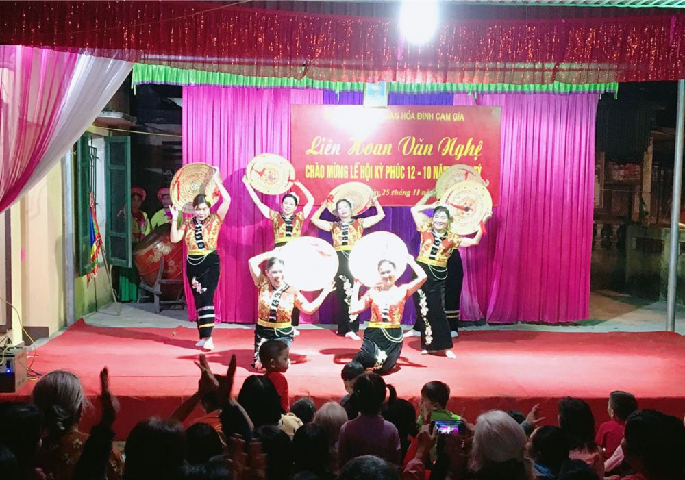 Liên hoan văn nghệ cùng những hoạt động hấp dẫn, đậm chất văn hóa Bắc Bộ.