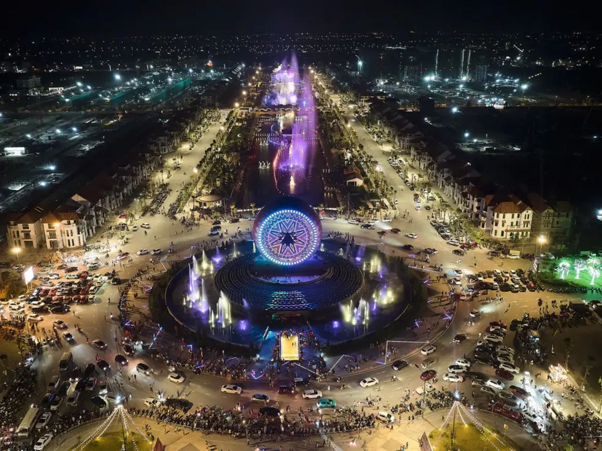 Sun Urban City mang đến nhiều hoạt động giải trí phù hợp với mọi đối tượng vào buổi tối. (Nguồn: Sưu tầm)