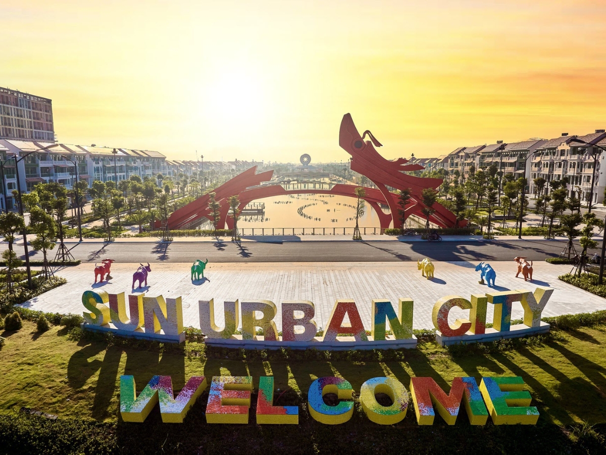 Sun Urban City là khu đô thị mới tại Hà Nam, được quy hoạch với nhiều điểm vui chơi, check-in nổi bật. (Nguồn: Sưu tầm)