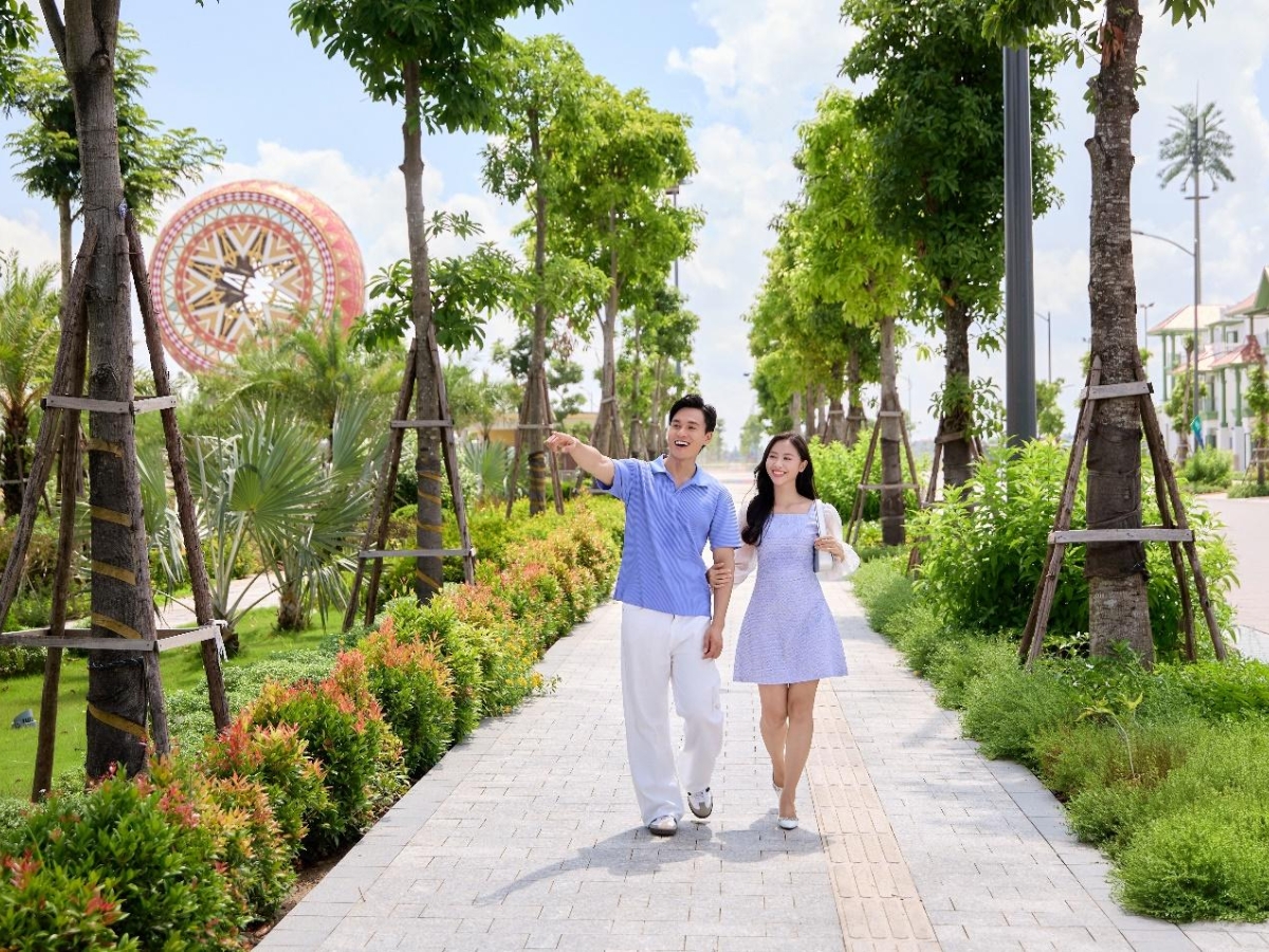 Không gian xanh tại Sun Urban City tạo điều kiện lý tưởng để rèn luyện sức khỏe mỗi ngày. (Nguồn: Sưu tầm)