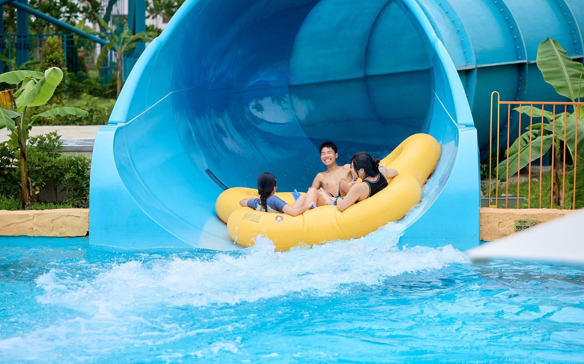 Sun World Ha Nam mang đến không gian giải trí sôi động với công viên nước hiện đại. (Nguồn: Sưu tầm)