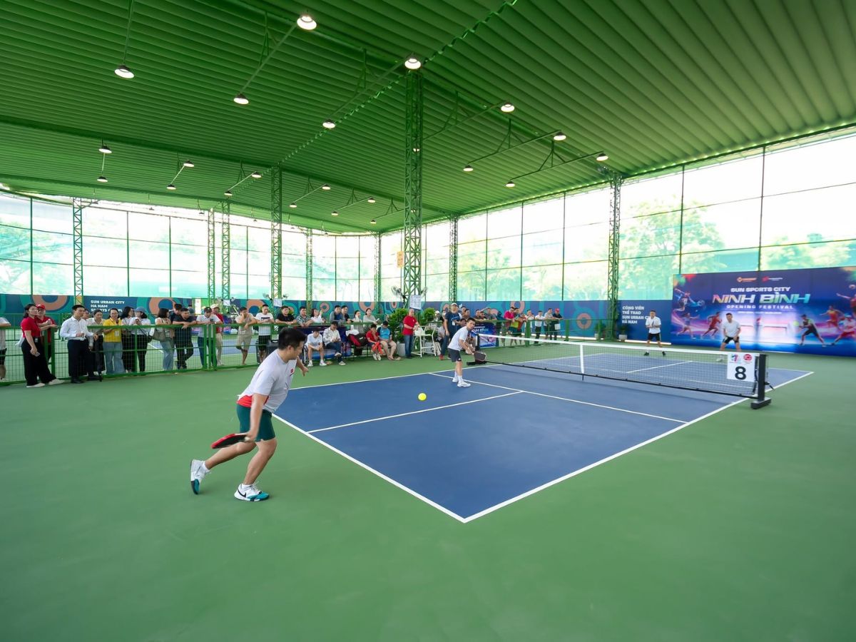 Sun Sports City sở hữu không gian xanh lý tưởng và hệ thống sân tập hiện đại. (Nguồn: Sưu tầm)