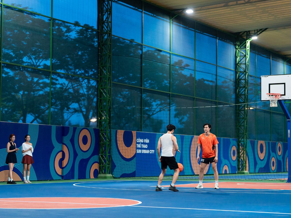 Người yêu vận động có thể chọn thư giãn tại không gian công viên thể thao ở Sun Sports City. (Nguồn: Sưu tầm)