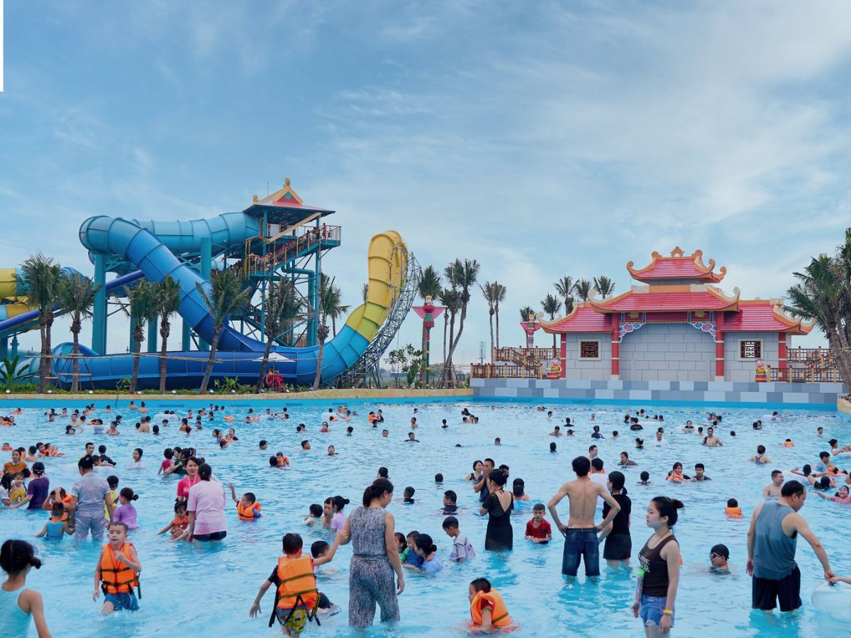 Sun World Ha Nam là công viên nước phù hợp với nhiều độ tuổi. (Nguồn: Sưu tầm)